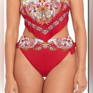 Skinny Dippers Conch Flash High Leg Cheeky Booty Swim Bottom Separate